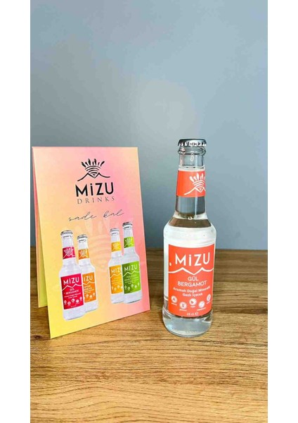 24’lü Gül & Bergamot Aromalı Gazlı Içecek – 250 ml