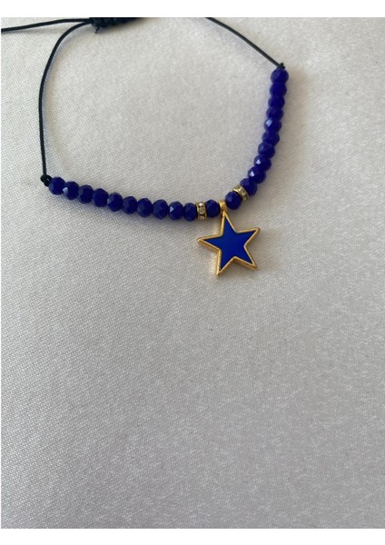 Yıldız Bileklik Lacivert Siyah Ipli fiyatları