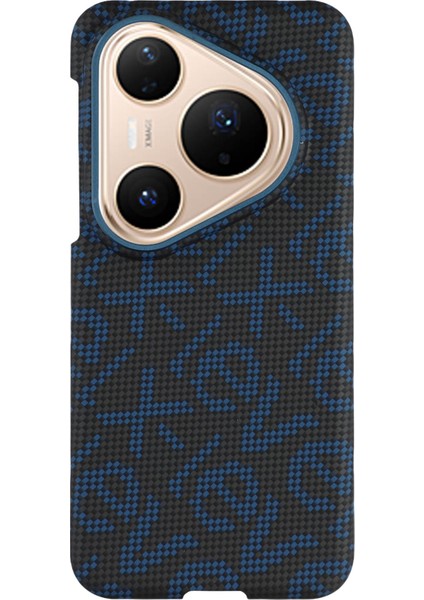 Huawei Pura 80 Pro Karbon Fiber Dokulu Pc + Metal Telefon Arka Kapağı Magsafe ile Uyumlu (Yurt Dışından)