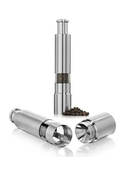 Karabiber Tuz Baharat Öğütücü Otomatik Basmalı Çelik Değirmen modelleri