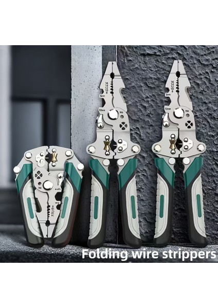 Çok Fonksiyonlu Katlanabilir Profesyonel Tel Sıyırıcı DG472348 17593017419520