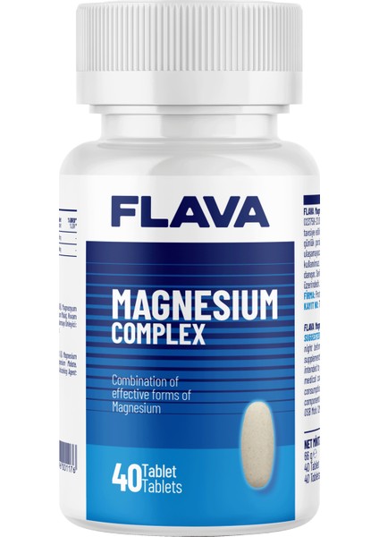 Magnesium Complex - 40 Tablet