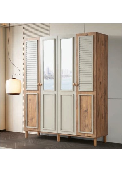 Bera 4 Kapılı Ezgi Dolap