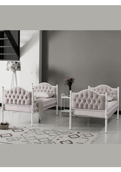 Argimo Melis Genç Çocuk Odası Metal Ranza ve Karyola