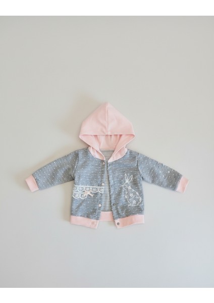 Kız Bebek 3'lü Kapüşonlu Takım fiyatları