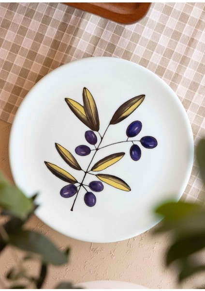 Olivos Pasta Tabağı 6lı Set 19 cm OVS0001 modelleri