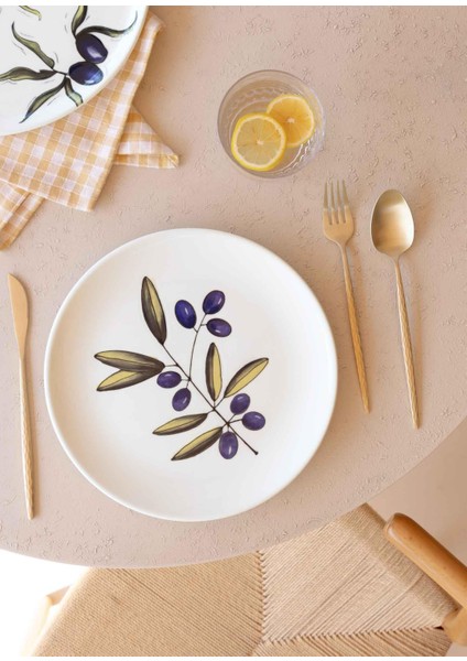 Olivos Pasta Tabağı 6lı Set 19 cm OVS0001 fırsatları