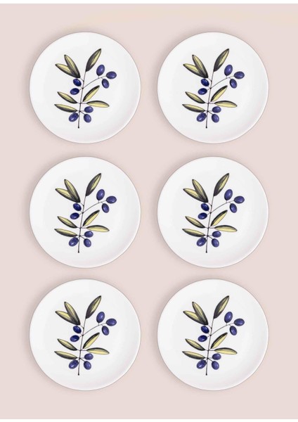 Olivos Pasta Tabağı 6lı Set 19 cm OVS0001 indirimleri