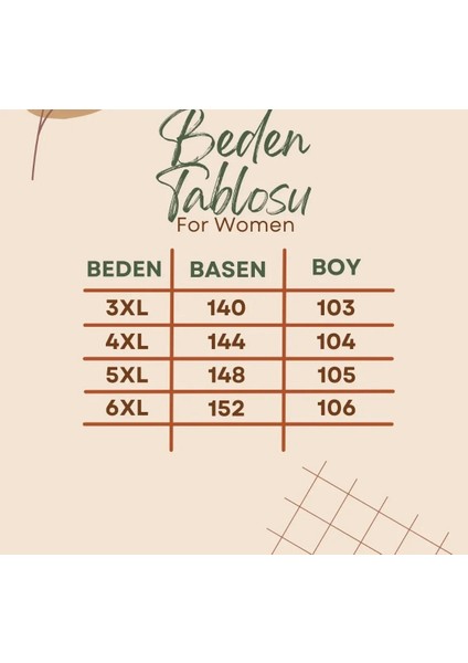 Kadın Ekru Keten Jakarlı Büyük Beden Alt Üst Takım