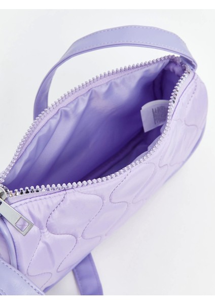 Lcw Accessorıes Lila Baskılı Kız Çocuk Baget Çanta modelleri