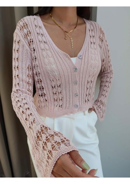 Ajur Triko Hırka modelleri