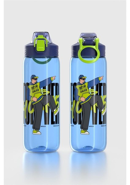 Wave Desenli 630 ml Tritan Çocuk Matara 912166 Mavi fiyatları