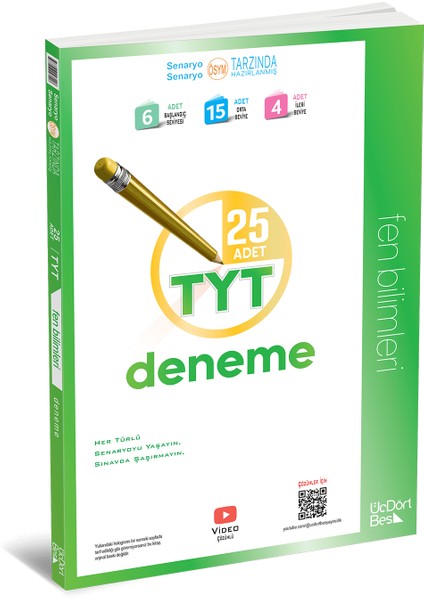 TYT Fen Bilimleri 25 Deneme