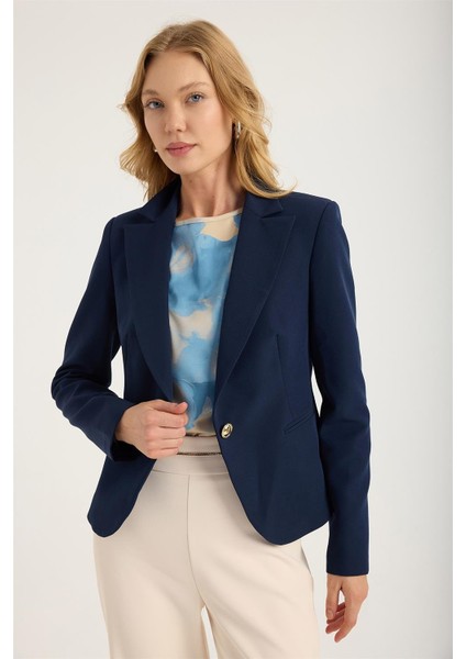 Tek Düğme 2 Cepli Ceket fırsatları