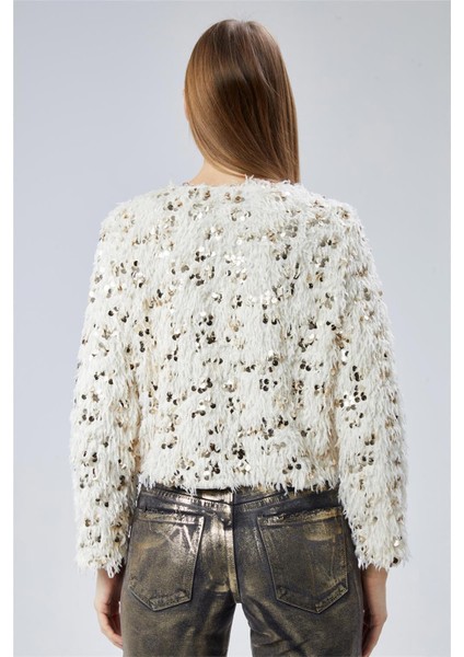 Sakallı Pul Payetli Ceket fırsatları