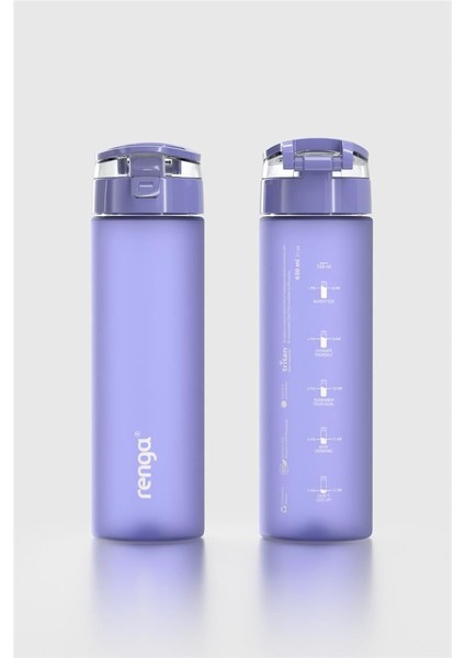 Atlas 630 ml Mat Tritan Matara 912113 Mor fiyatları