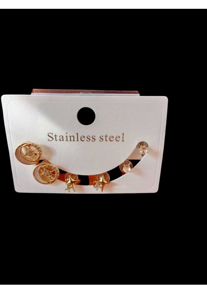 Çoklu Çelik Küpe Set fiyatları