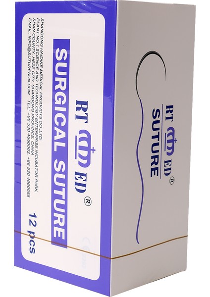 Katküt Polyglycolıc Acıd No:0 (3.5 Metric) 40 mm 3/8 75 cm 12 Adet fırsatları