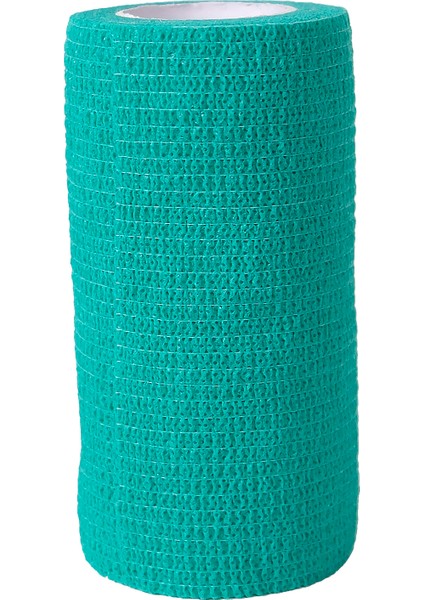 Kendinden Yapışkanlı Elastik Bandaj 10CM X4,5mt Yeşil 15 Adet