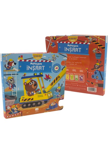Hareketli Minikler - Muhteşem İnşaat (Hareketli Kitap & Dokun Keşfet) fırsatları