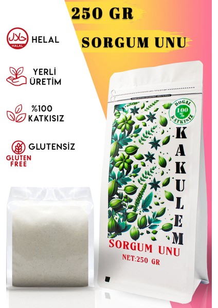 Glutensiz Sertifikalı Yerli Sorgum Darı Unu 250 gr