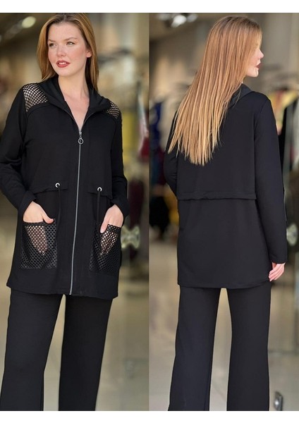 Deri File Garnili Ceket fiyatları