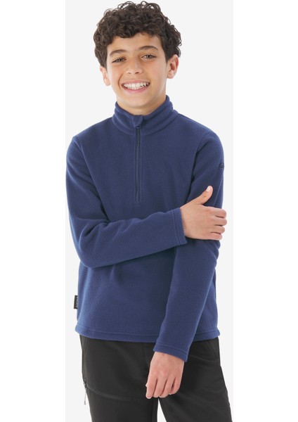 Quechua Çocuk Outdoor Polar Mont - 7/15 Yaş - Lacivert - MH100