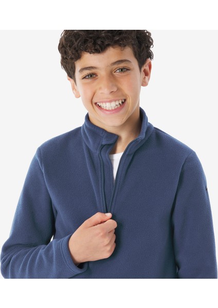 Quechua Çocuk Outdoor Polar Mont - 7/15 Yaş - Lacivert - MH100 fırsatları