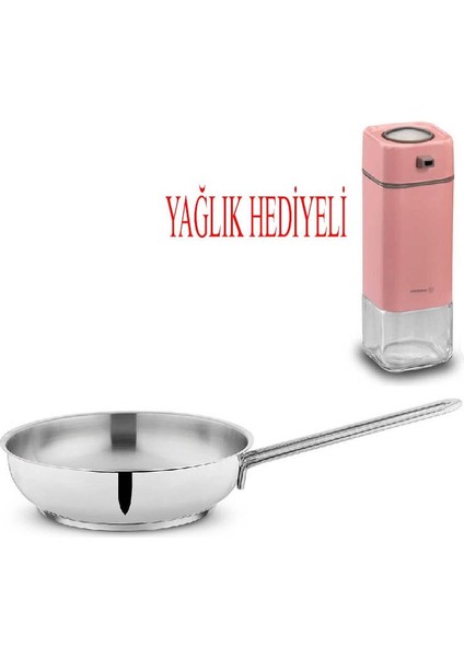 Held Çelik Tava 26 cm ve Cam Yağlık