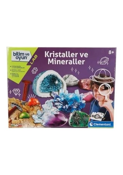 Bilim ve Oyun - Kristaller ve Mineraller Oyuncak modelleri