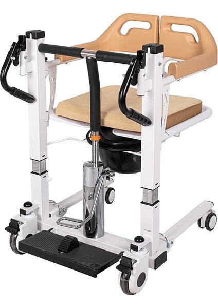 Golfi Hidrolik Klozetli Transfer Sandalyesi | Ergonomik Yükseklik Ayarı ve Konfor G560 fiyatları