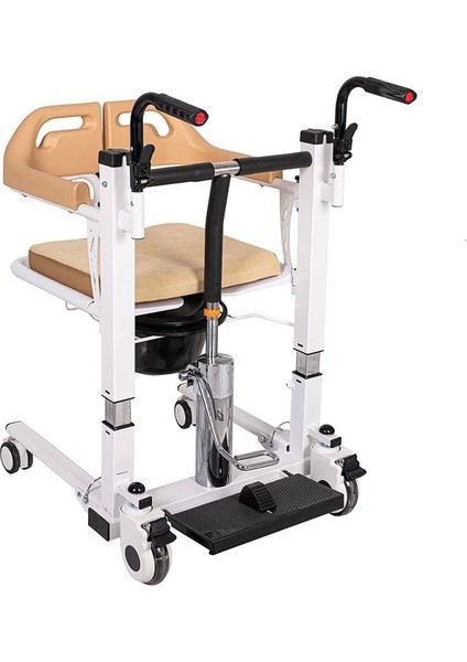 Golfi Hidrolik Klozetli Transfer Sandalyesi | Ergonomik Yükseklik Ayarı ve Konfor G560 modelleri
