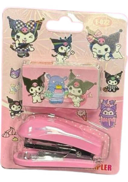 Sanrio Kuromi Mini Zımba Seti 2'li Pembe
