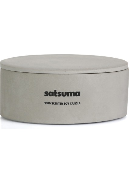 Dekoratif El Yapımı Yatay Mum : Çift Fitilli : Kokulu Soya Mum : Satsuma fırsatları