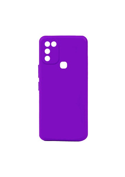 Infinix Hot 10 Play Kılıf Esnek ve Hafif Yapılı Soft Touch Premium Silikon Kapak Ryc/biye