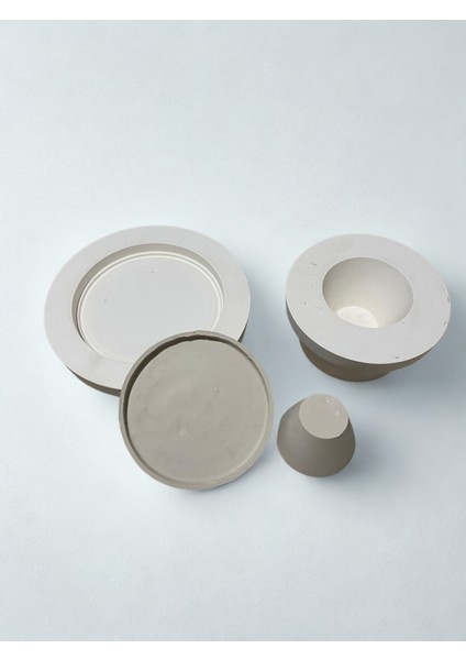 19 cm Sunum Tabağı Alçı Kalıbı – Sunum Tabağı – Sanatsal Seri modelleri