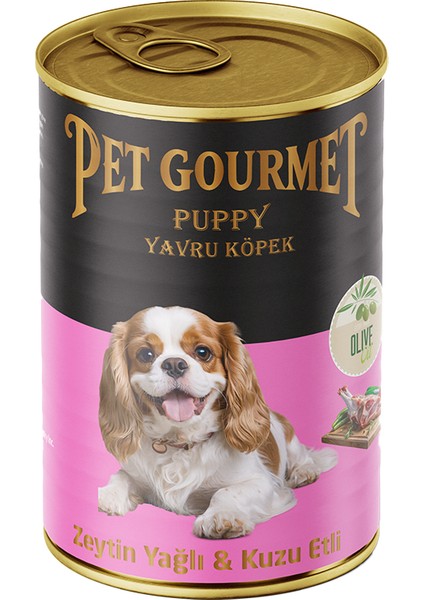 Zeytin Yağlı ve Kuzu Etli Konserve Yavru Köpek Maması fiyatları