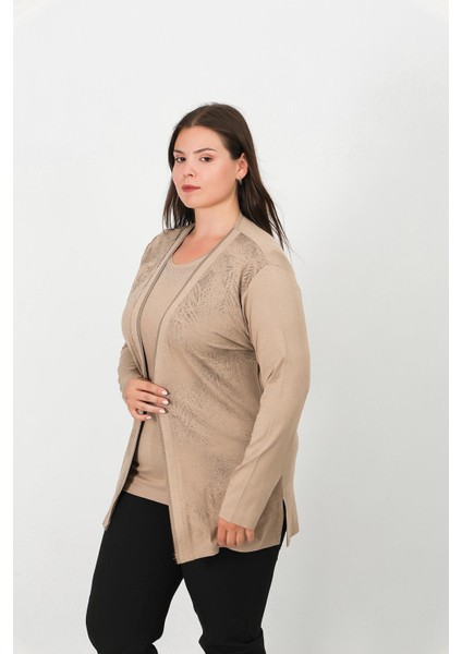 Içi Kısa Kol Bluzlu Ceketli Ince Takım 5201T indirimleri