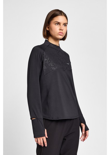 Kadın Koşu Yarım Fermuarlı Sweatshirt 25B-2008 indirimleri