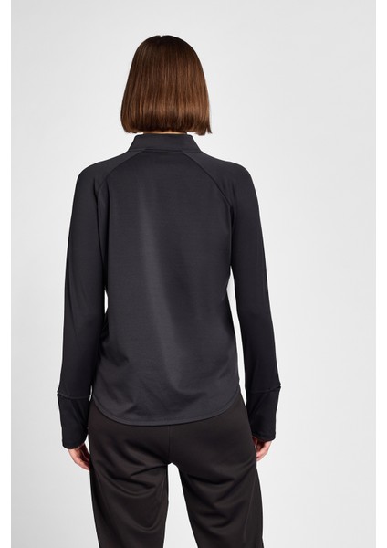 Kadın Koşu Yarım Fermuarlı Sweatshirt 25B-2008