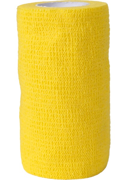 Kendinden Yapışkanlı Elastik Bandaj 10CMX4,5MT Sarı 15 Adet