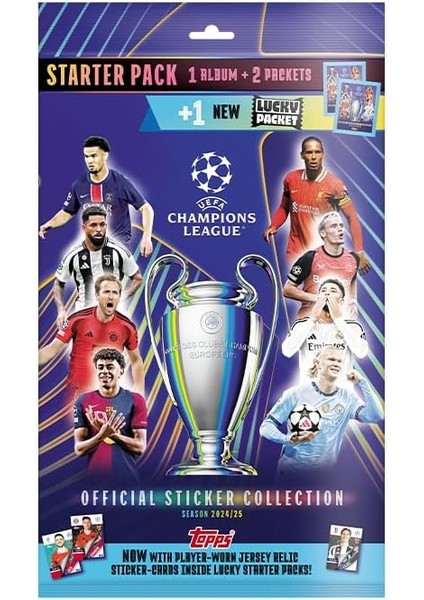 - 2025 Uefa Şampiyonlar Ligi Sticker - Album Pack