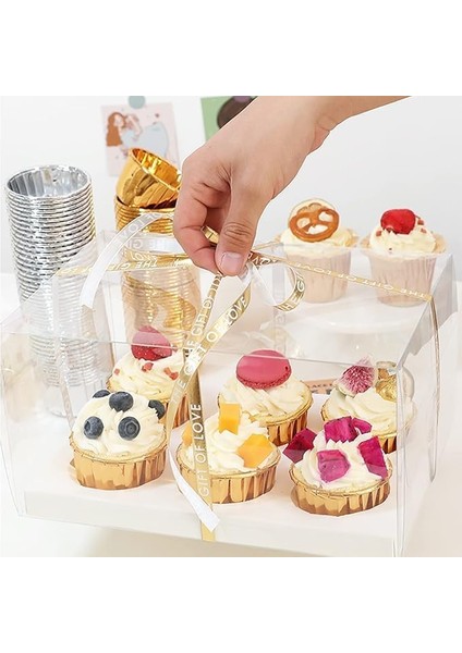 At Market Dolphin Altın Muffin Kek Kapsülü 25'li modelleri