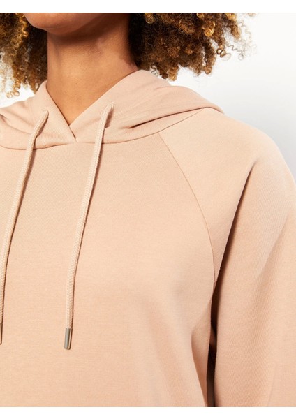 Lcw Vision Kahverengi Kadın Kalın Hoodie fırsatları