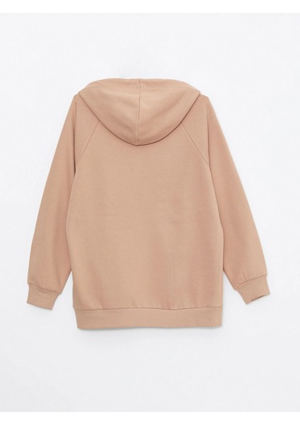 Lcw Vision Kahverengi Kadın Kalın Hoodie