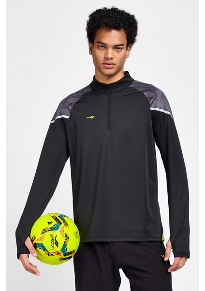 Erkek Futbol Yarım Fermuarlı Sweatshirt 25B-1032 indirimleri