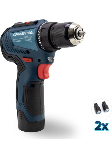 Akülü Vidalama BS12 12V Güçlü Performans ve Çift Batarya ile Ergonomik Kullanım modelleri