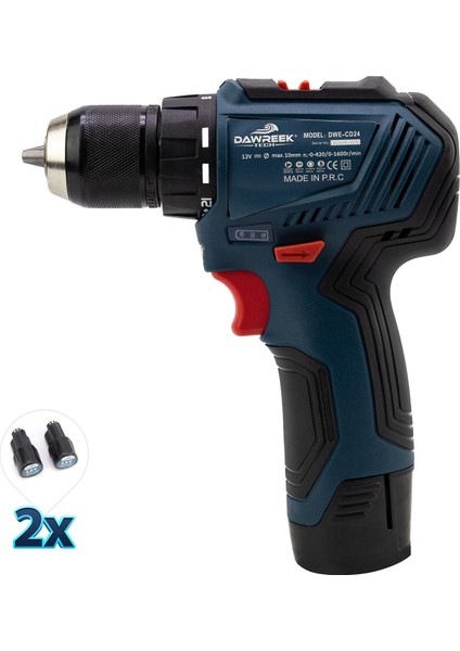 Akülü Vidalama BS12 12V Güçlü Performans ve Çift Batarya ile Ergonomik Kullanım fırsatları