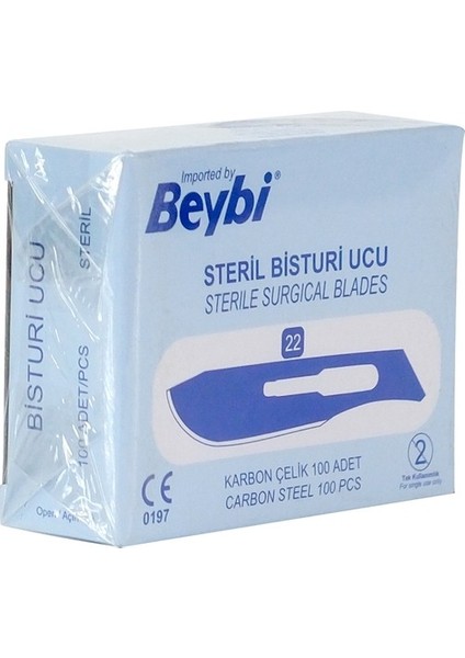 Bıstüri Ucu (22 Numara) 100 Adet