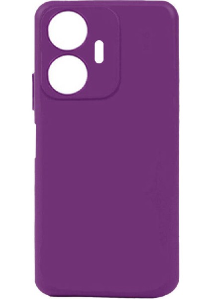 Realme C55 Kılıf Esnek ve Hafif Yapılı Soft Touch Premium Silikon Kapak Ryc/biye